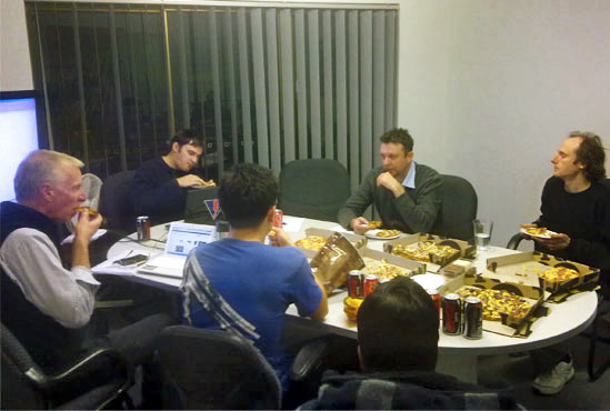 Meeting picture of the August Joomla User Group Adelaide